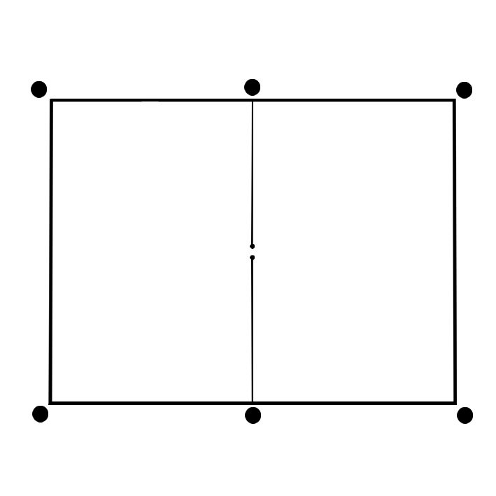 Sonnensegelanlage Rechteck 400 x 500 cm